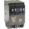 Square D Homeline 20A/20A/20A Double-Pole Standard Trip Quad Tandem Circuit Breaker