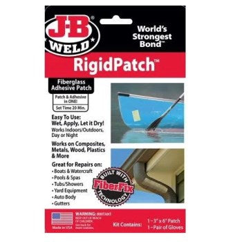 J-B Weld 39036 Fg Repair Patch 3 X 6