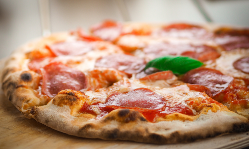 Pepperoni pizza